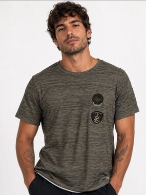 Brooklyn Standard Olive Green Graphic T-Shirt Men’s Size L